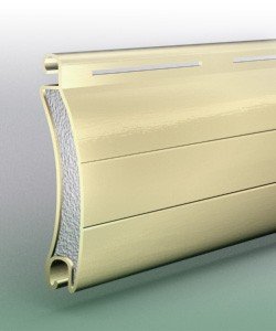 Зріз ролетного профілю з наповненням